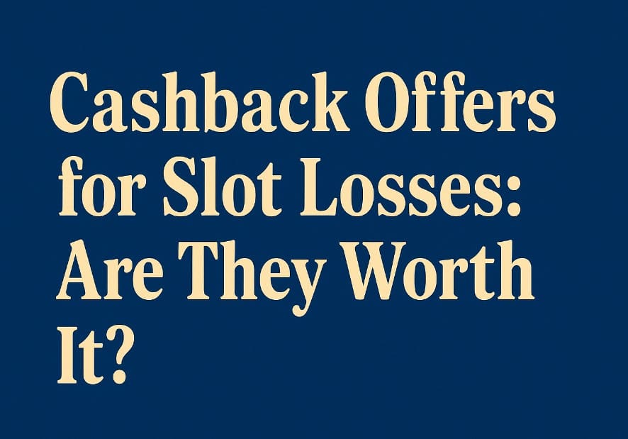 Cashback Offers for Slot Losses: Are They Worth It?
